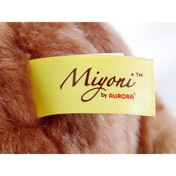 AURORA MIYONI Brown Beaver  Plush stuffed Animal 8" - Picture 4 of 5